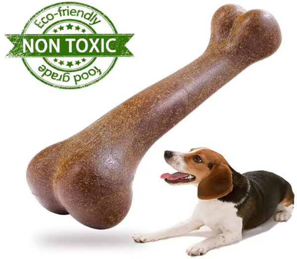 Dog Bone Chews Toys Nearly Indestructible Natural Non-Toxic Anti-bite Puppy Toys For Small Medium Large Dog Pet Chew Game Dental - Image 2