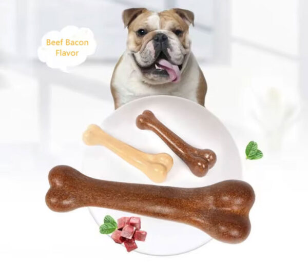 Dog Bone Chews Toys Nearly Indestructible Natural Non-Toxic Anti-bite Puppy Toys For Small Medium Large Dog Pet Chew Game Dental - Image 5