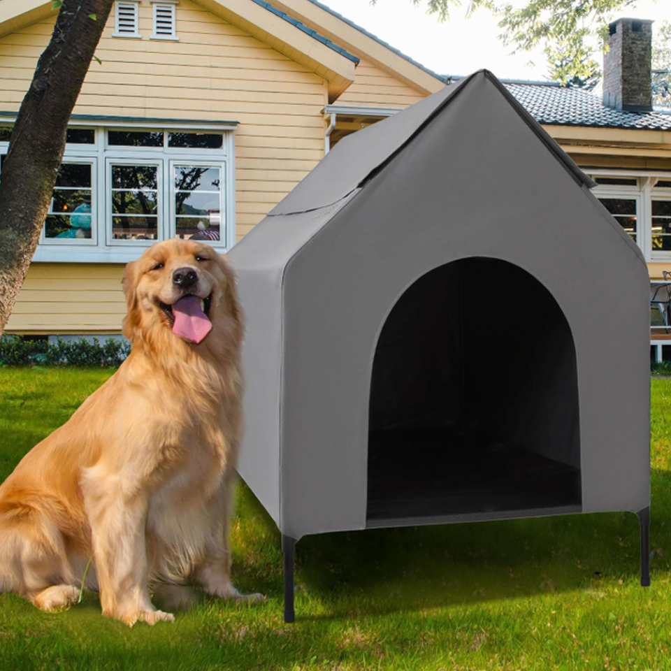 36" Large Dog House for Large Dog Indoor or Outside