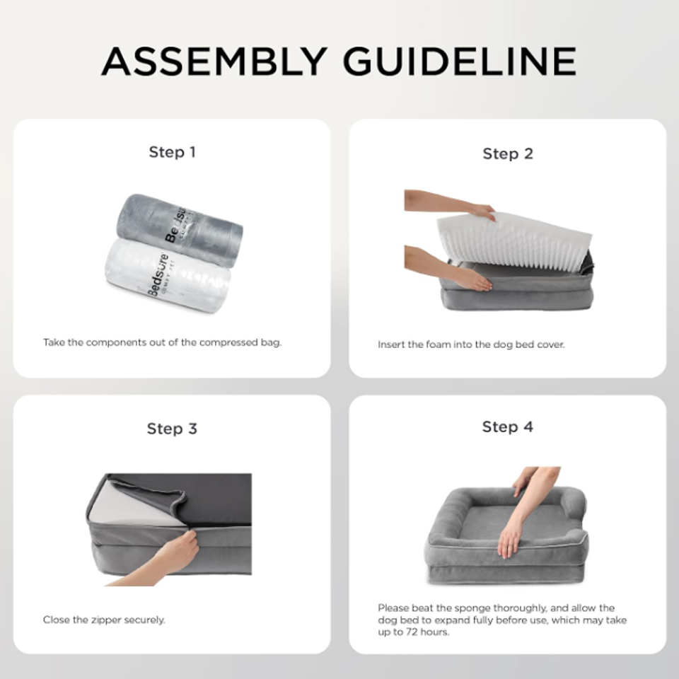 Orthopedic Dog Bed for Extra Large Dogs - Image 2